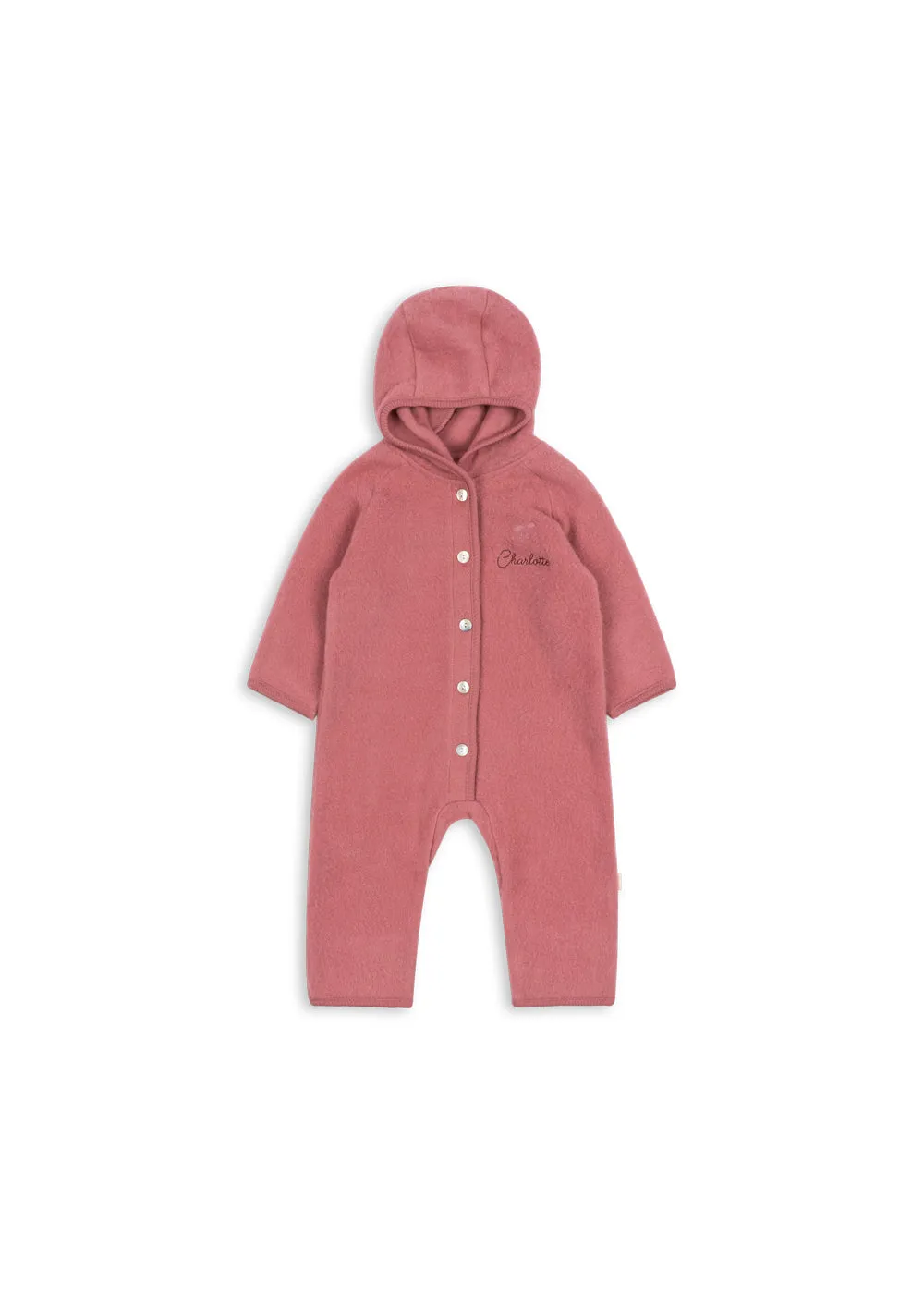 Konges Sløjd Saga wollen fleece boxpakje dusty rose warm