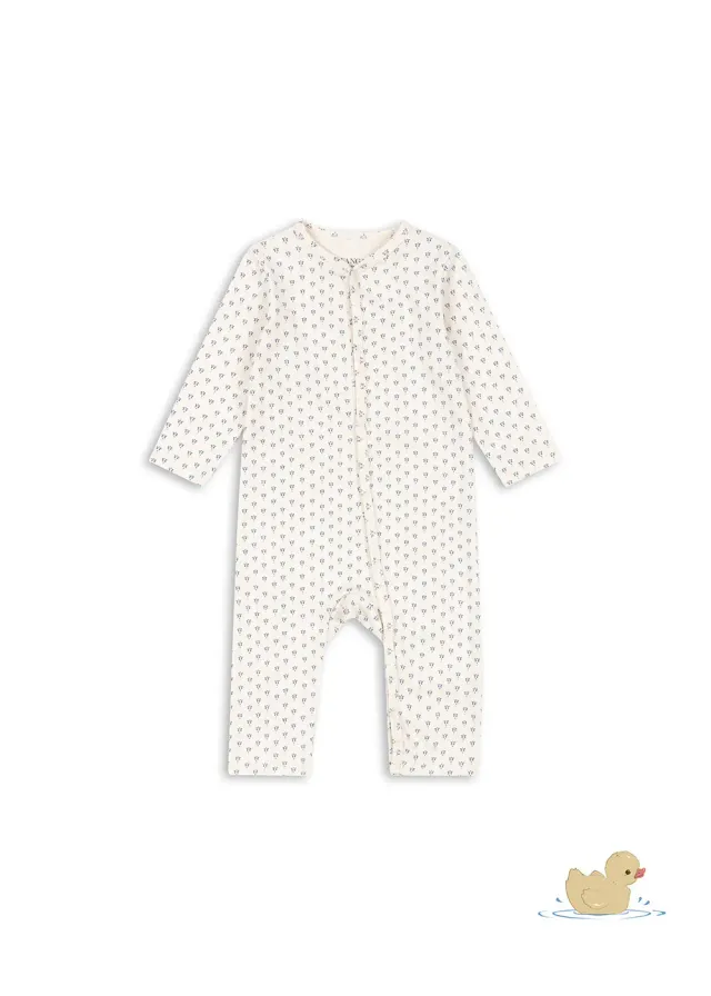 Konges Sløjd Bello onesie punto blu biokatoen