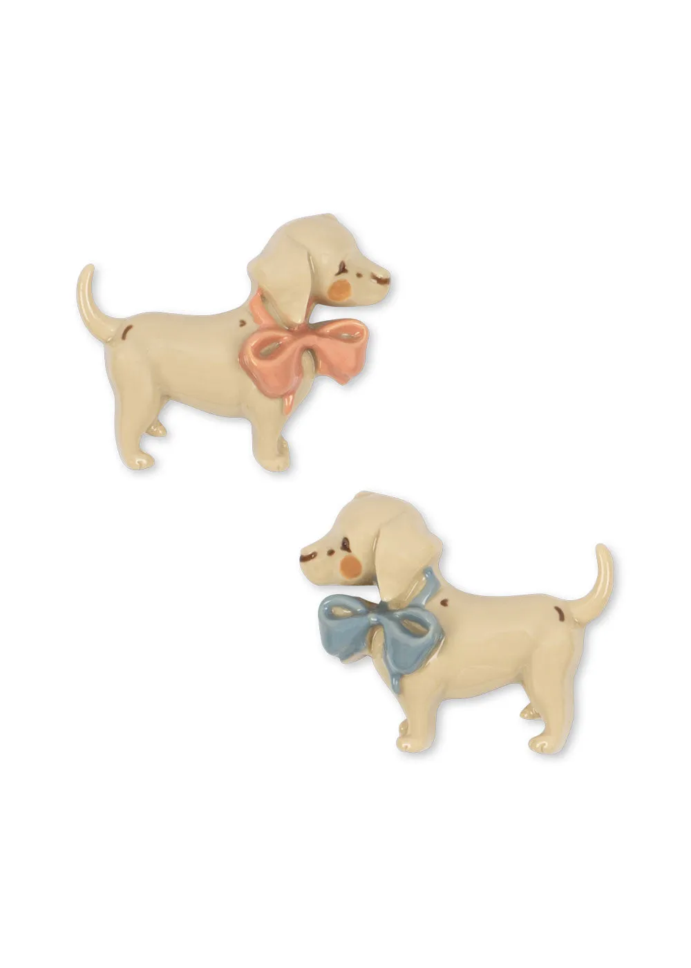 Konges Sløjd Puppy haarclips creme brulee 2 stuks