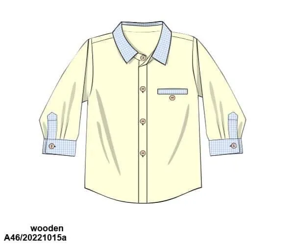 Busy Bee Smocks Sellers Classic Yellow Overhemd vader XXXL