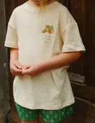 Konges Sløjd Famo T-shirt buttercream biokatoen