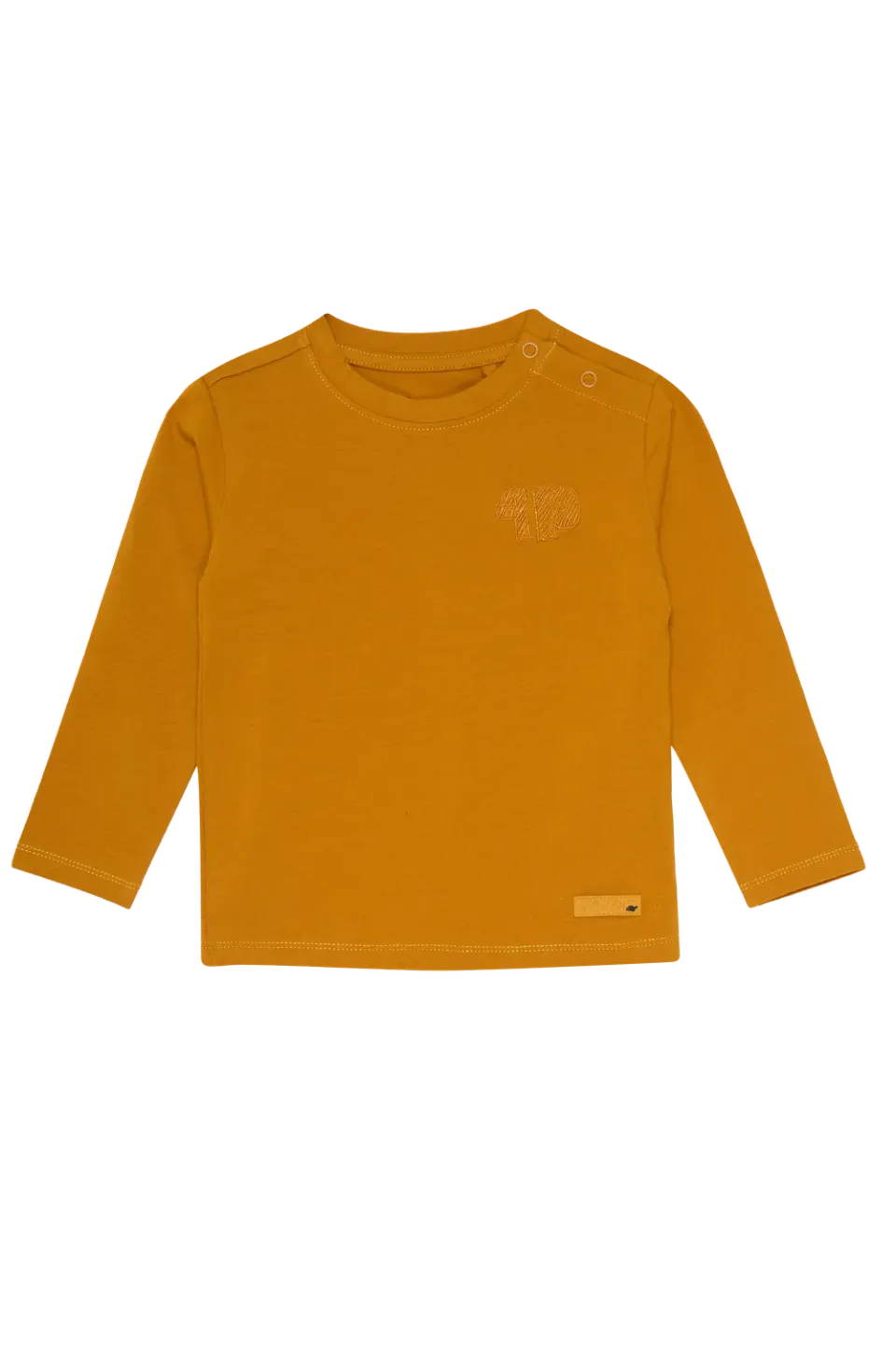 4President Boris Sand longsleeve jongens zand katoen