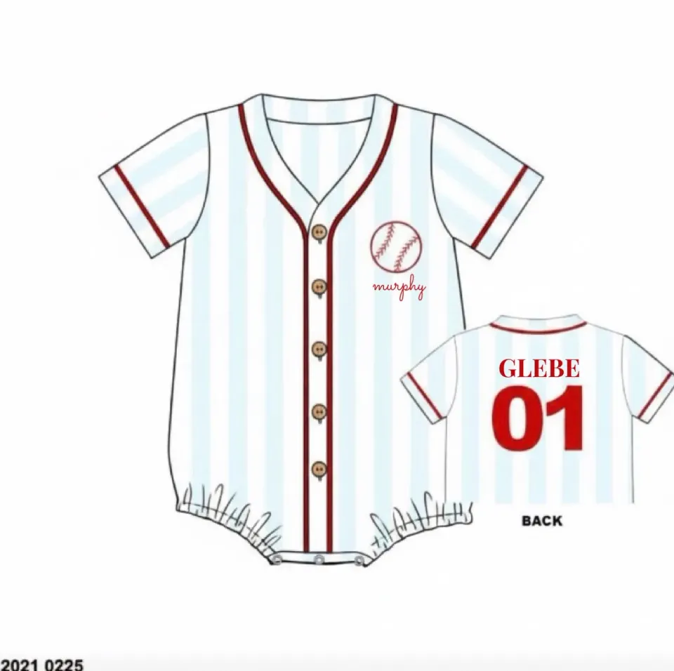 Busy Bee Smocks Play Ball Murphy Bubble 3M Jersey
