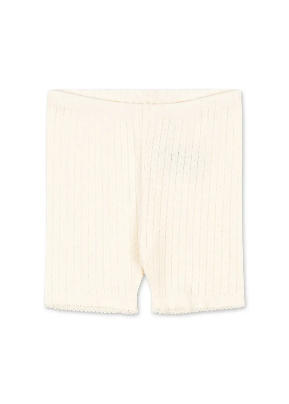 Konges Sløjd Minnie korte legging antique white biokatoen