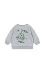 Konges Sløjd Lou sweater grey melange biokatoen