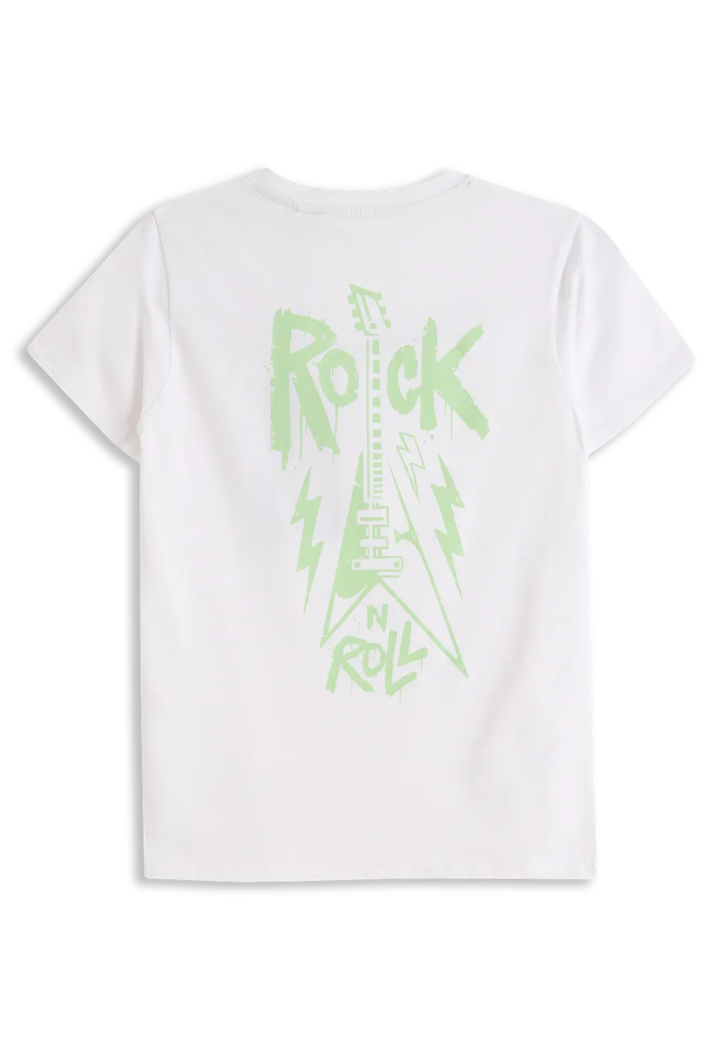 4PRESIDENT Bob Bright White T-shirt jongens rockprint