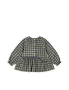 Konges Sløjd Cara overhemd laurel blue check corduroy