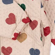 Konges Sløjd thermojas bon coeur coloré fleece