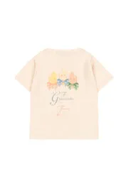 Konges Sløjd Era T-shirt ecru linnenmix