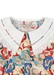 Konges Sløjd Coeur blouse la rosa biokatoen