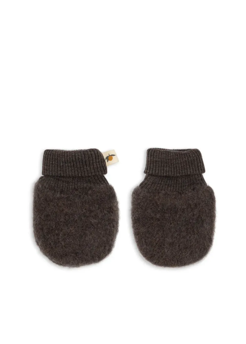 Konges Sløjd Saga wanten hazel wollen fleece