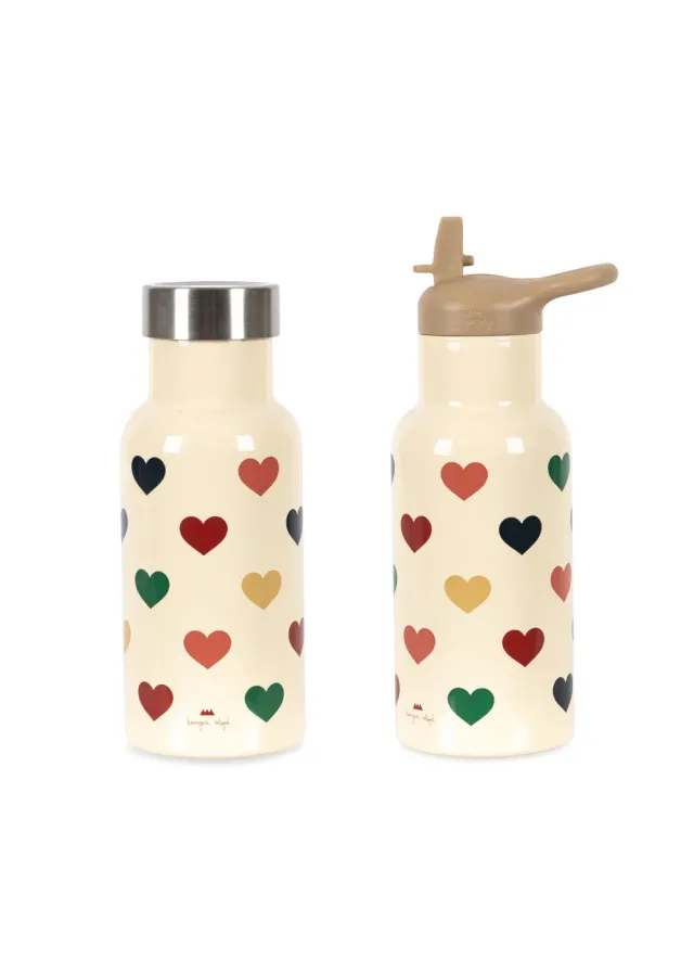 Konges Sløjd Bon Coeur drinkfles coloré rvs