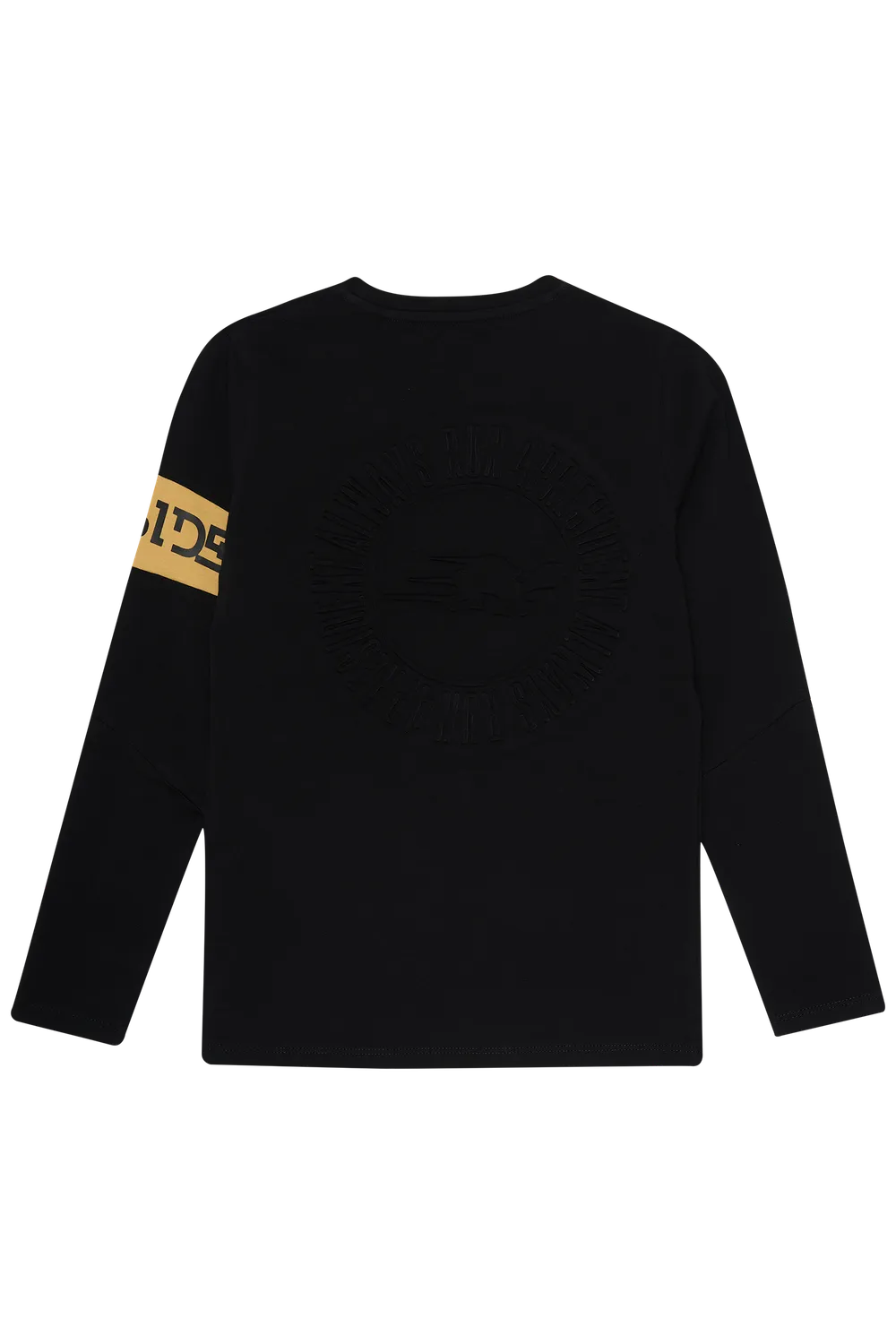 4PRESIDENT Adam Black longsleeve zwart katoen