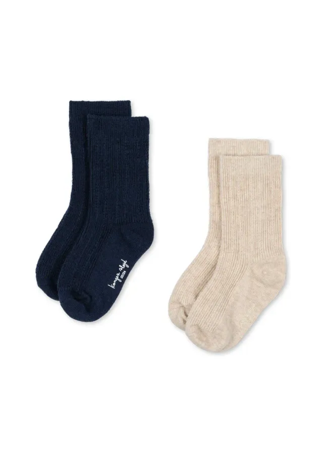 Konges Sløjd sokken mix pack 2-pack biokatoen