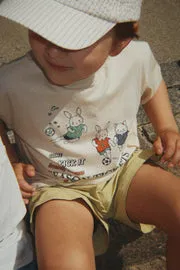 Konges Sløjd Famo T-Shirt Almond Milk Biokatoen