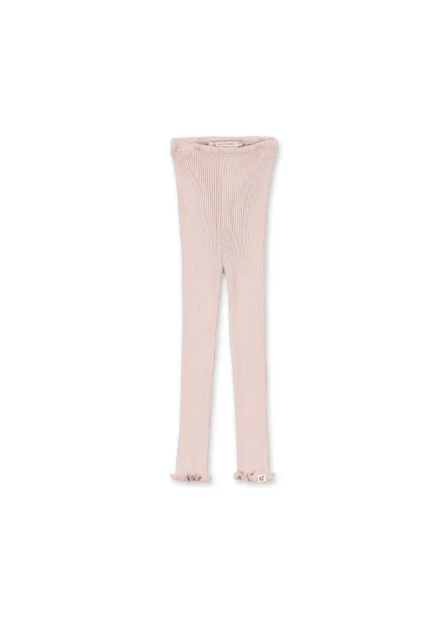 Konges Sløjd Kara broek pale blush zijde-katoen