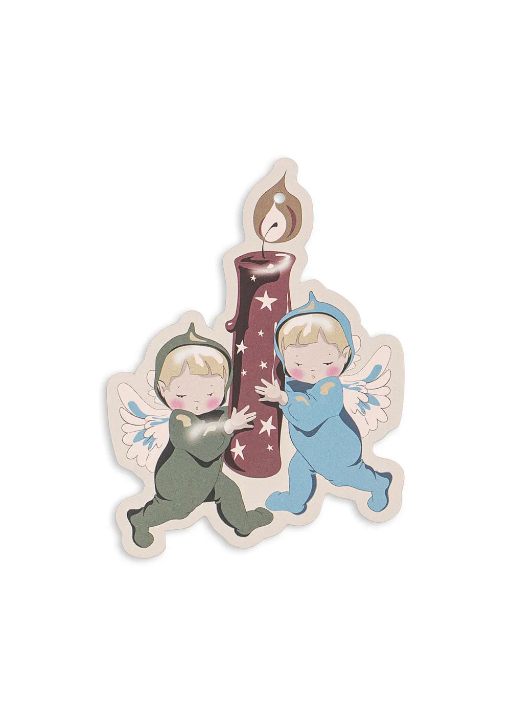 Konges Sløjd Kerstcadeaulabels lucia/luna 12 stuks FSC