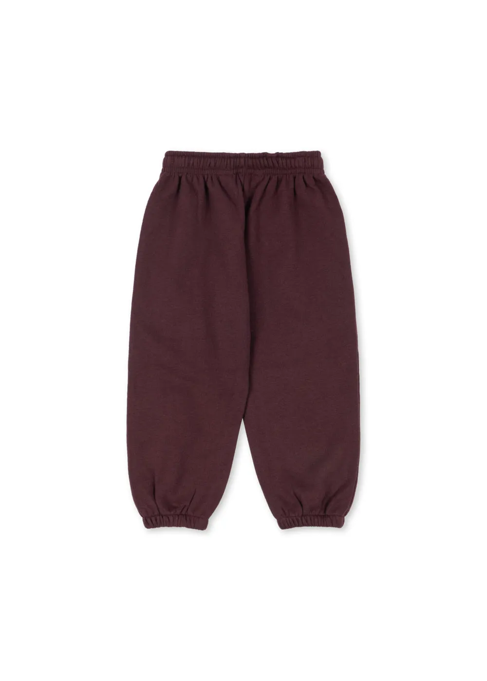 Konges Sløjd Lou sweatbroek decadent chocolate pailletstrik