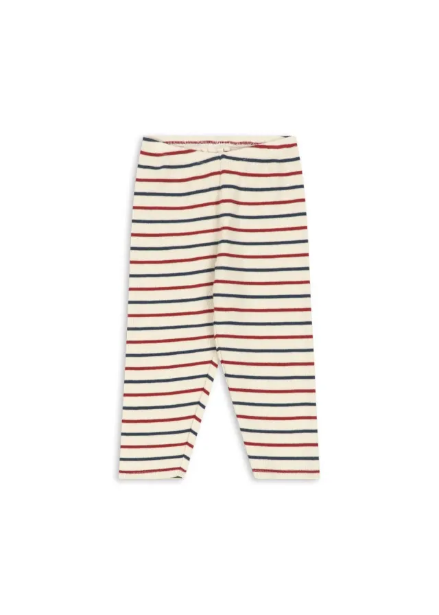 Konges Sløjd Voco broek tricolore bleu biokatoen