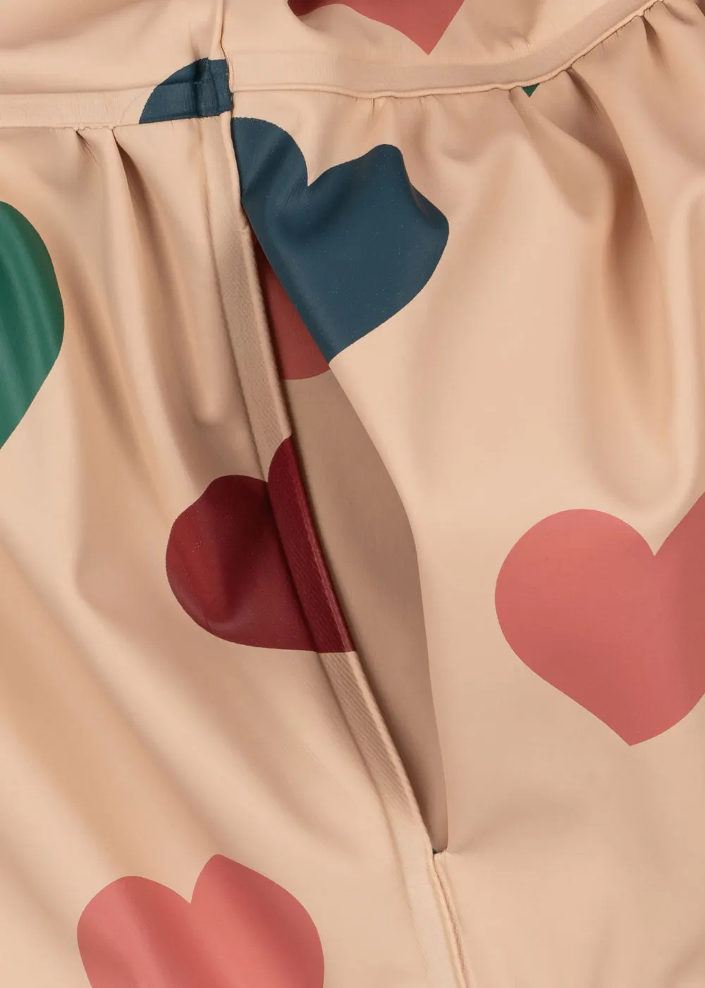 Konges Sløjd Rainy Palme regenset fleece bon coeur coloré