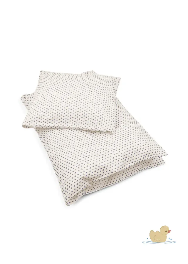 Konges Sløjd Bellini babybeddengoed 70x100 punto blu