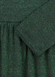 Konges Sløjd Roli Jurk jungle green lurex