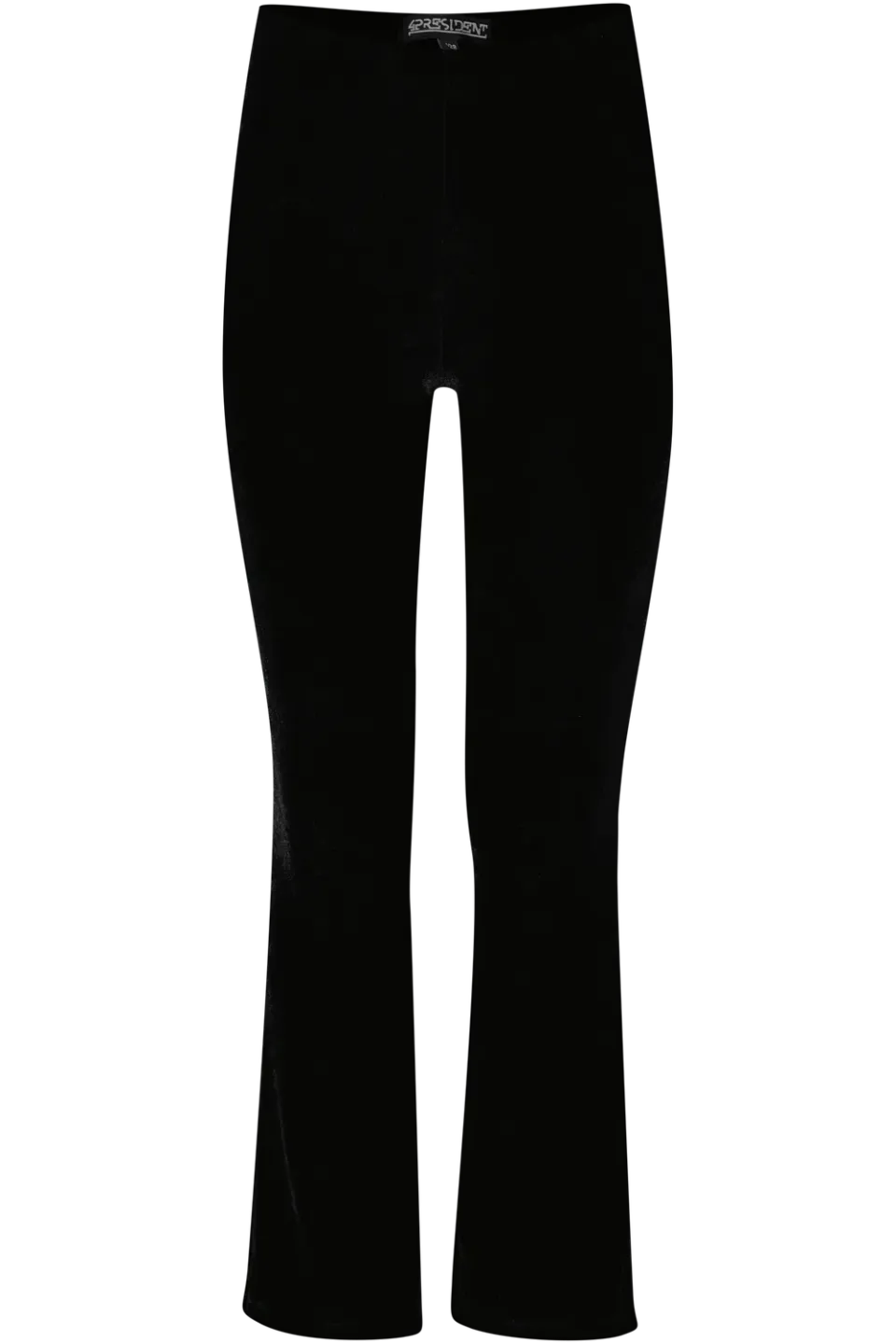 4PRESIDENT Avery Black meisjesbroek velvet flair
