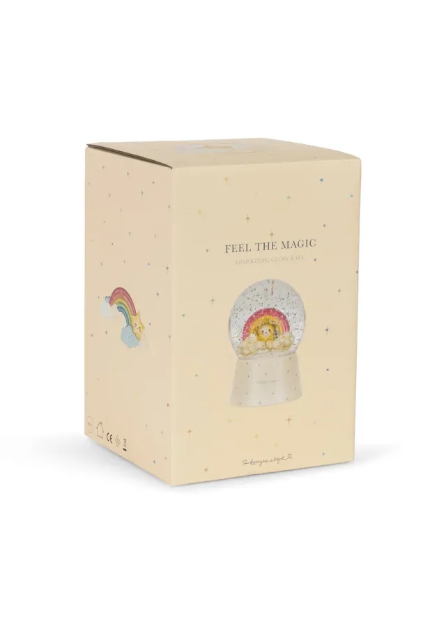 Konges Sløjd sparkling glow ball regenboog glitterbol