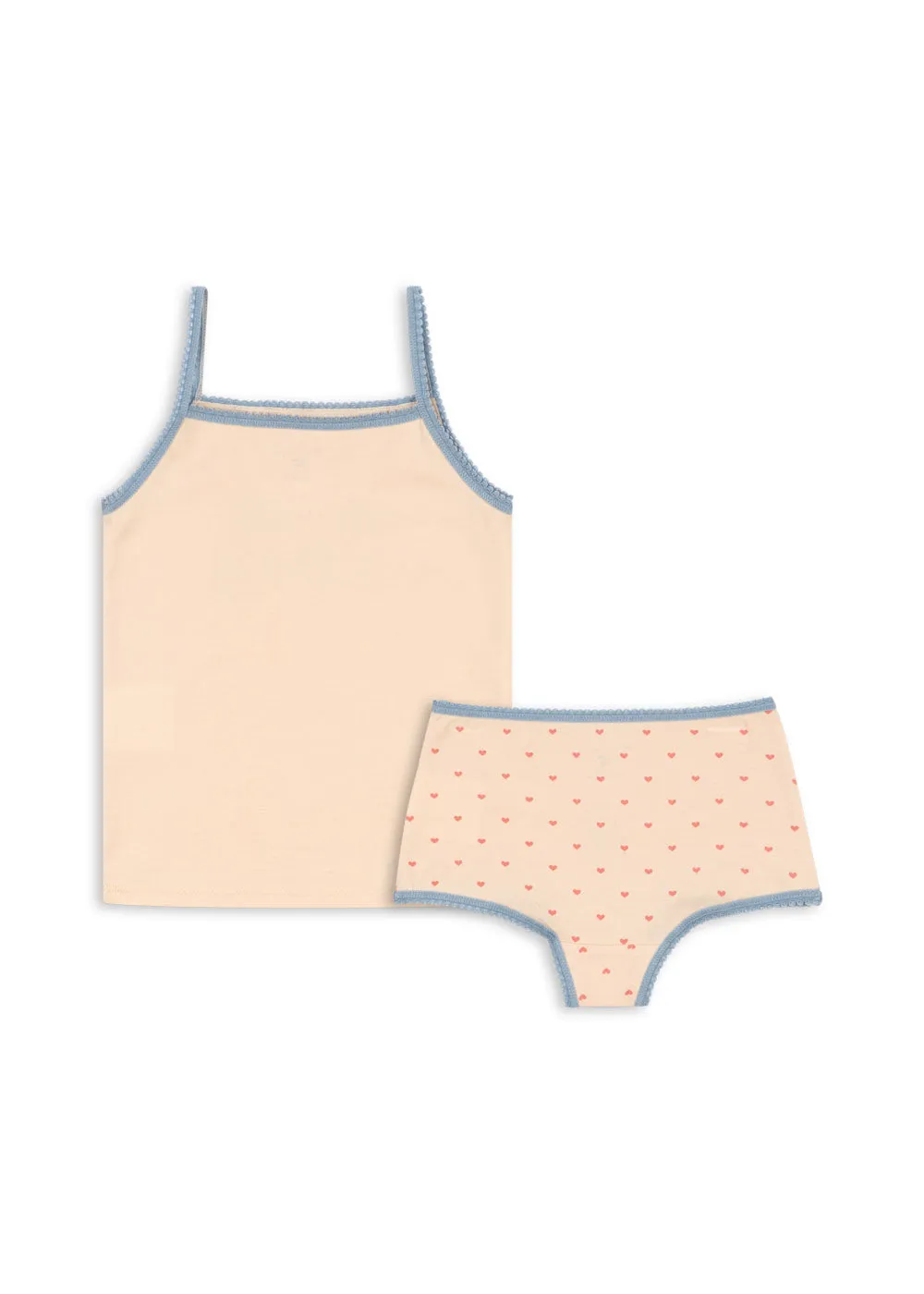 Konges Sløjd Basic Ondergoedset Teddy Coeur biokatoen