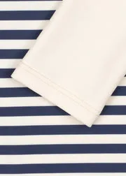 Konges Sløjd Aster zwemonesie marin stripe UPF 50+