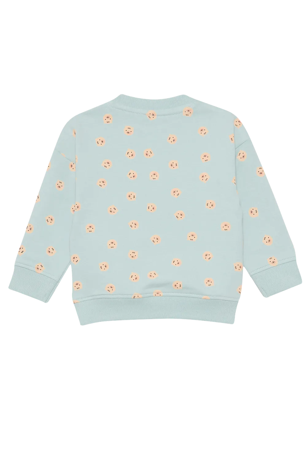 4PRESIDENT Zeki Light Blue sweater ijsbeertjes katoen