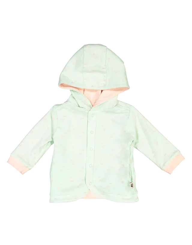 4PRESIDENT Taylor Mint AOP sweater omkeerbaar katoen