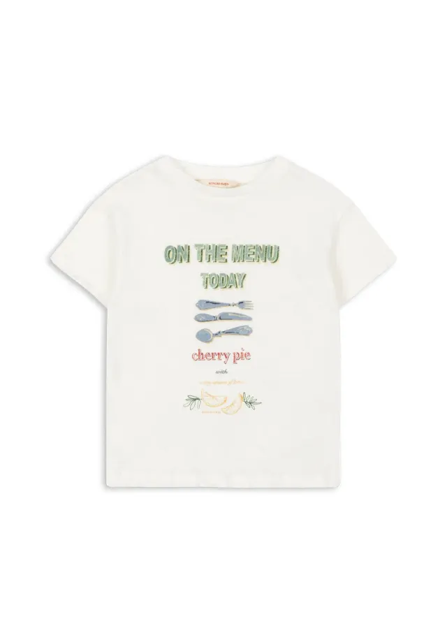 Konges Sløjd Era T-shirt on the menu linnenmix