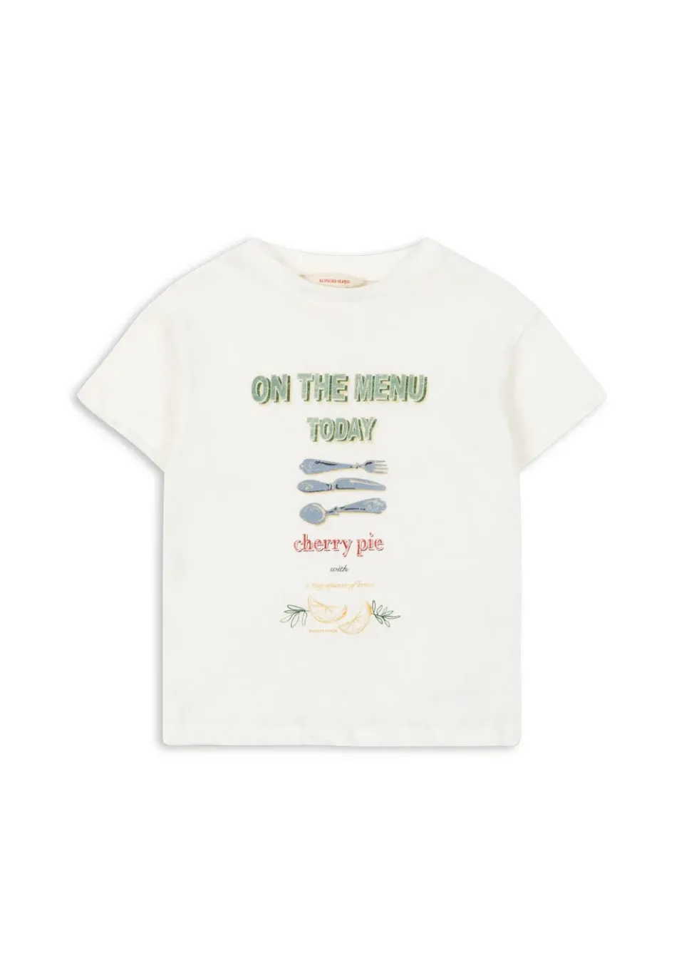 Konges Sløjd Era T-shirt on the menu linnenmix