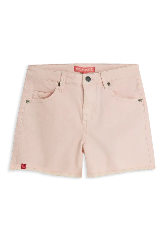 4PRESIDENT Nata Pink denim short roze katoen