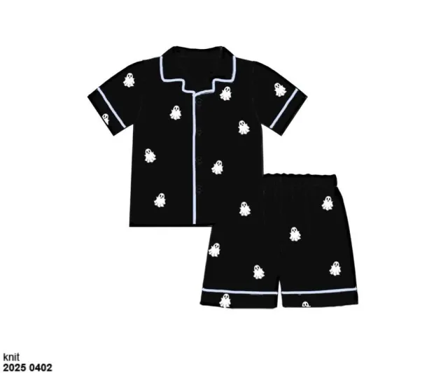 Busy Bee Smocks Halloween lounge set 2-delig kind 2T 3T 4T 6 8