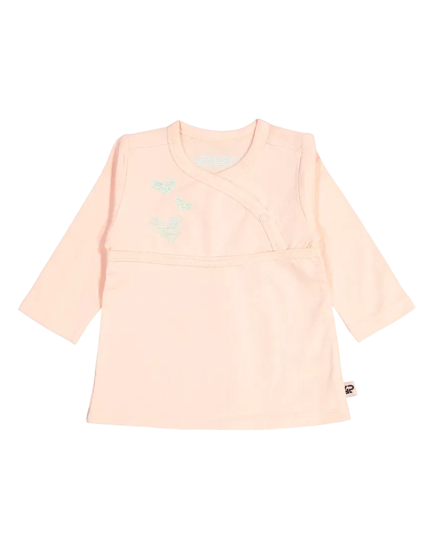 4President Julie shirt blush baby katoen
