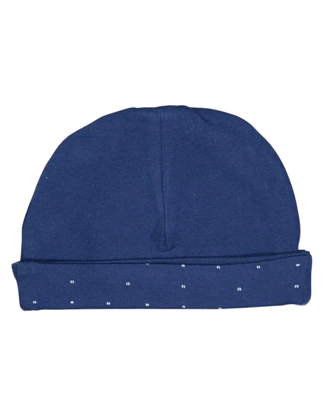 4President Riley Navy babymutsje katoen maat 50