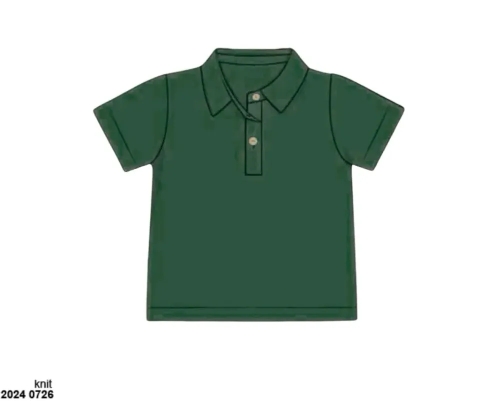 Busy Bee Smocks Fall Fancy jongenspolo tricot 12M herfst