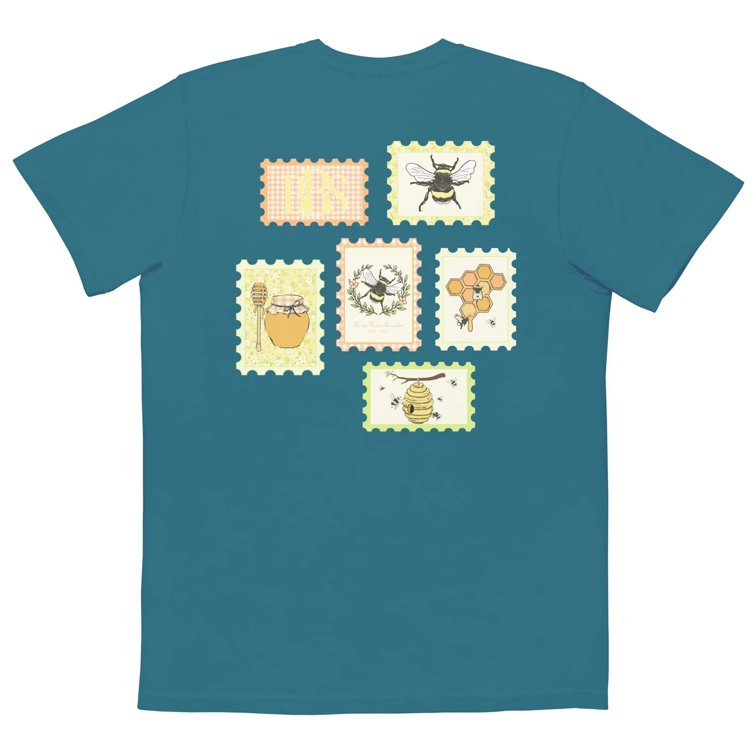 Busy Bee Smocks Exclusive T-shirt Topaz volwassenen S-XL