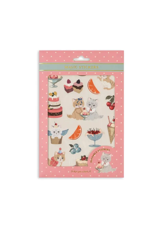 Konges Sløjd Forever stickers kitty friends 30+ stuks