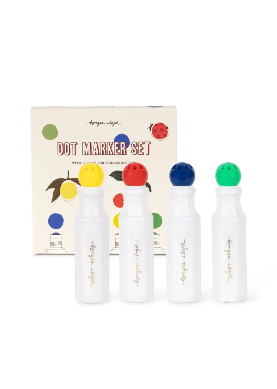 Konges Sløjd Kleuren stippenmarkers multi 6 stuks