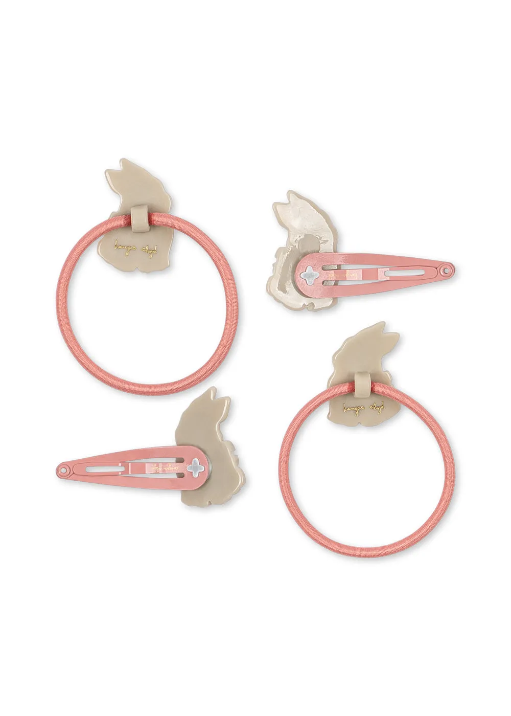 Konges Sløjd Bunny haaraccessoires konijn 4-delig