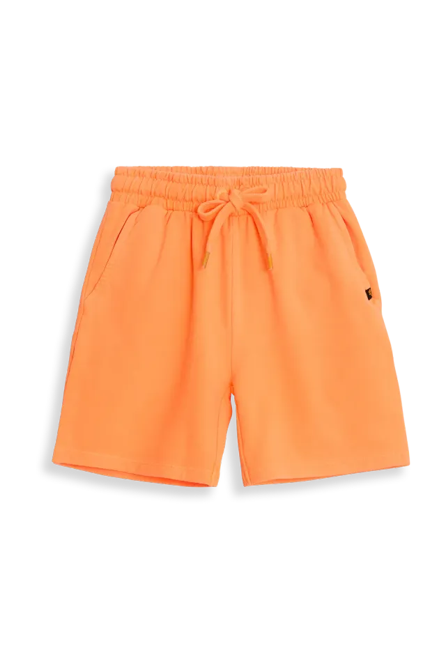 4President Rick Dark Orange jongensshort jogger 74