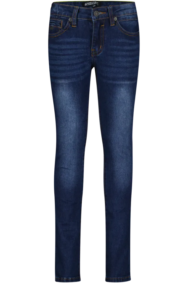 4PRESIDENT Rafael Dark Used skinny jeans jongens