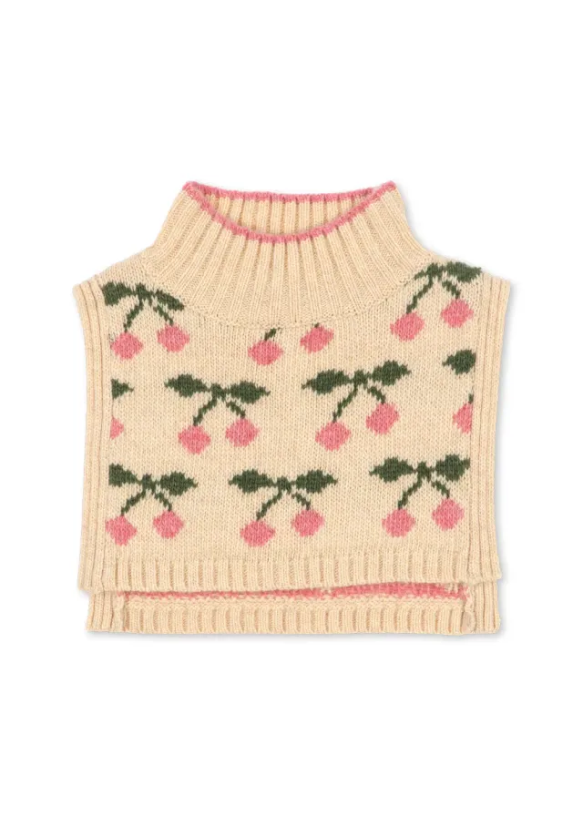 Konges Sløjd Belou nekwarmer cherry wolmix