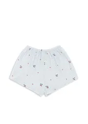 Konges Sløjd Coco Mini Shorts korte broek cherry blue biokatoen
