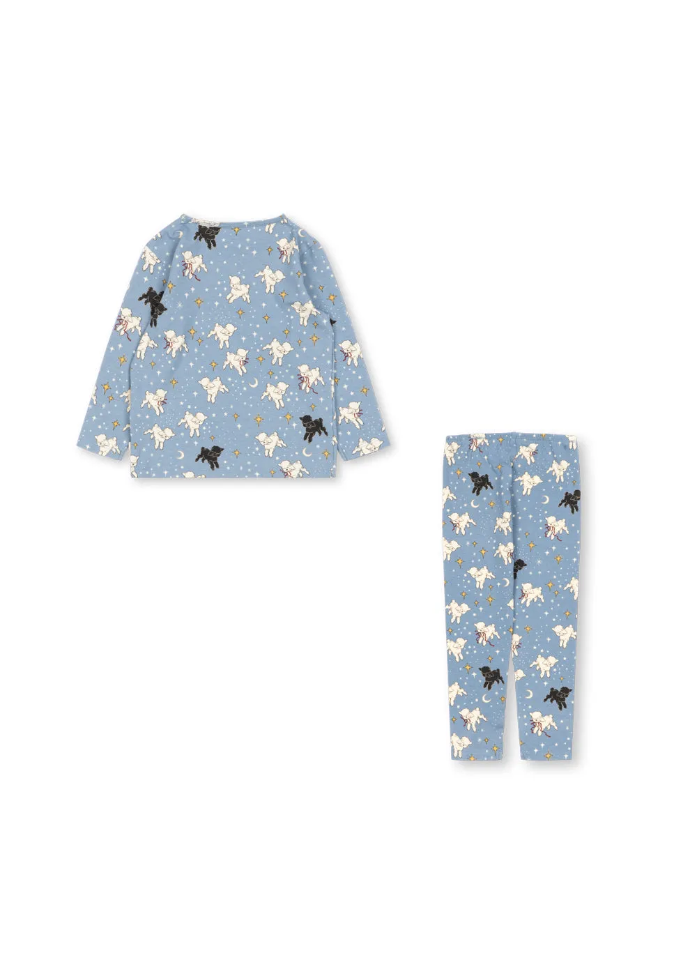 Konges Sløjd Basic blouse broekset sheepy biokatoen