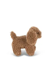 Konges Sløjd Puppy Knuffel dog met belletje zacht