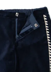 Konges Sløjd Rocky broek navy blazer velours